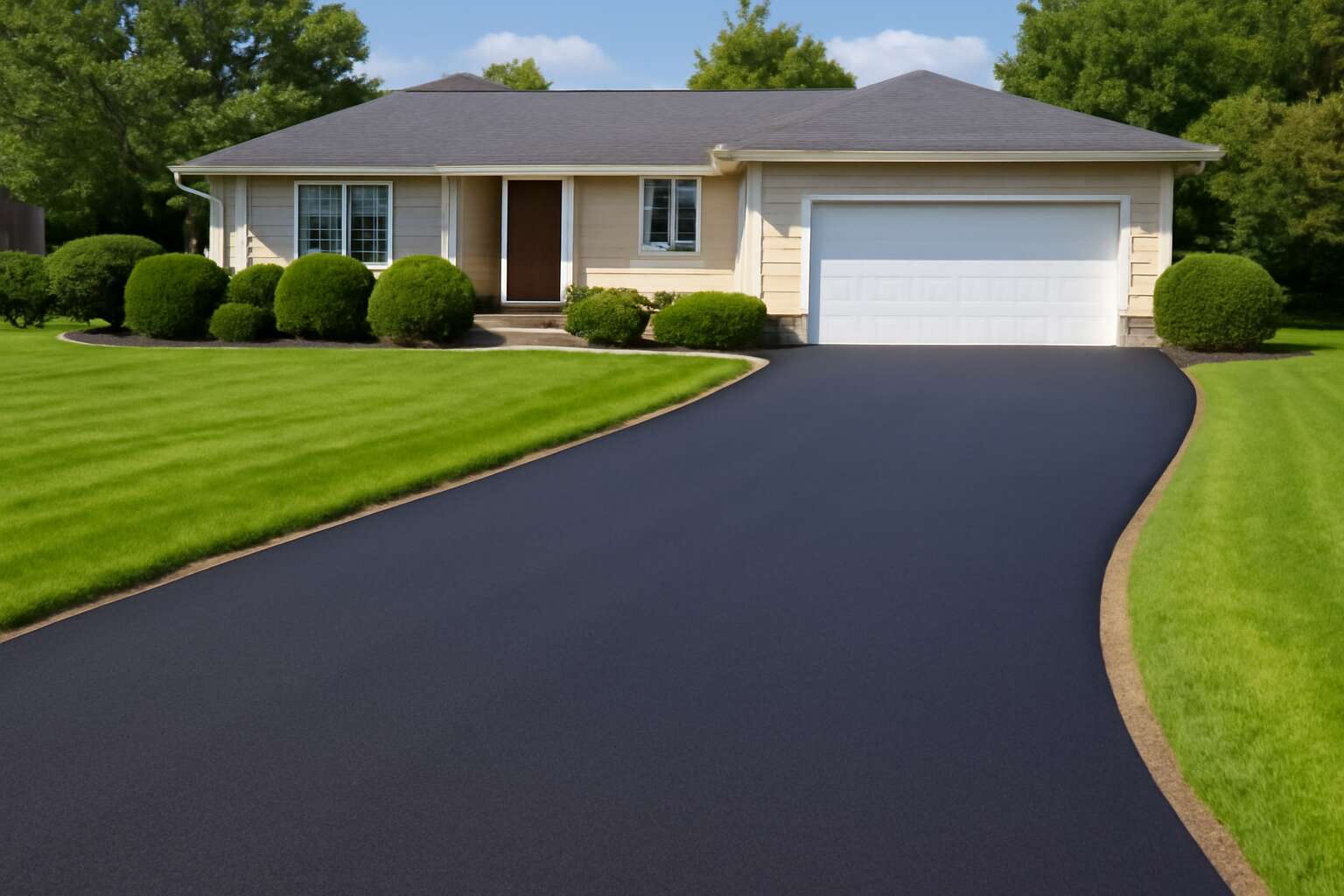 residential driveway paving