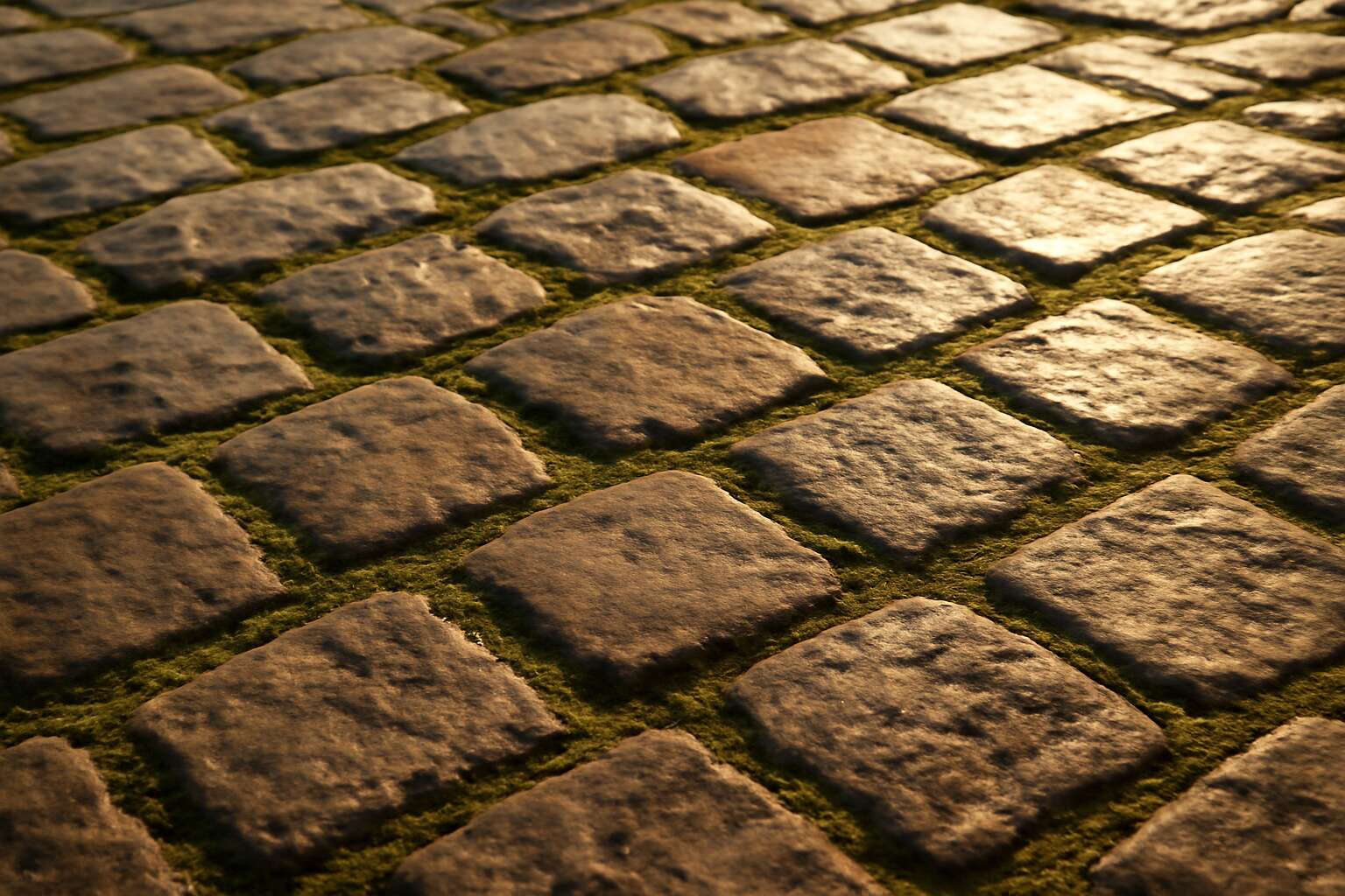 cobble stone paving