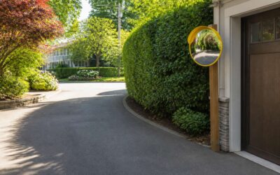 Eliminate blind spot driveway paving hazards with a safer layout.