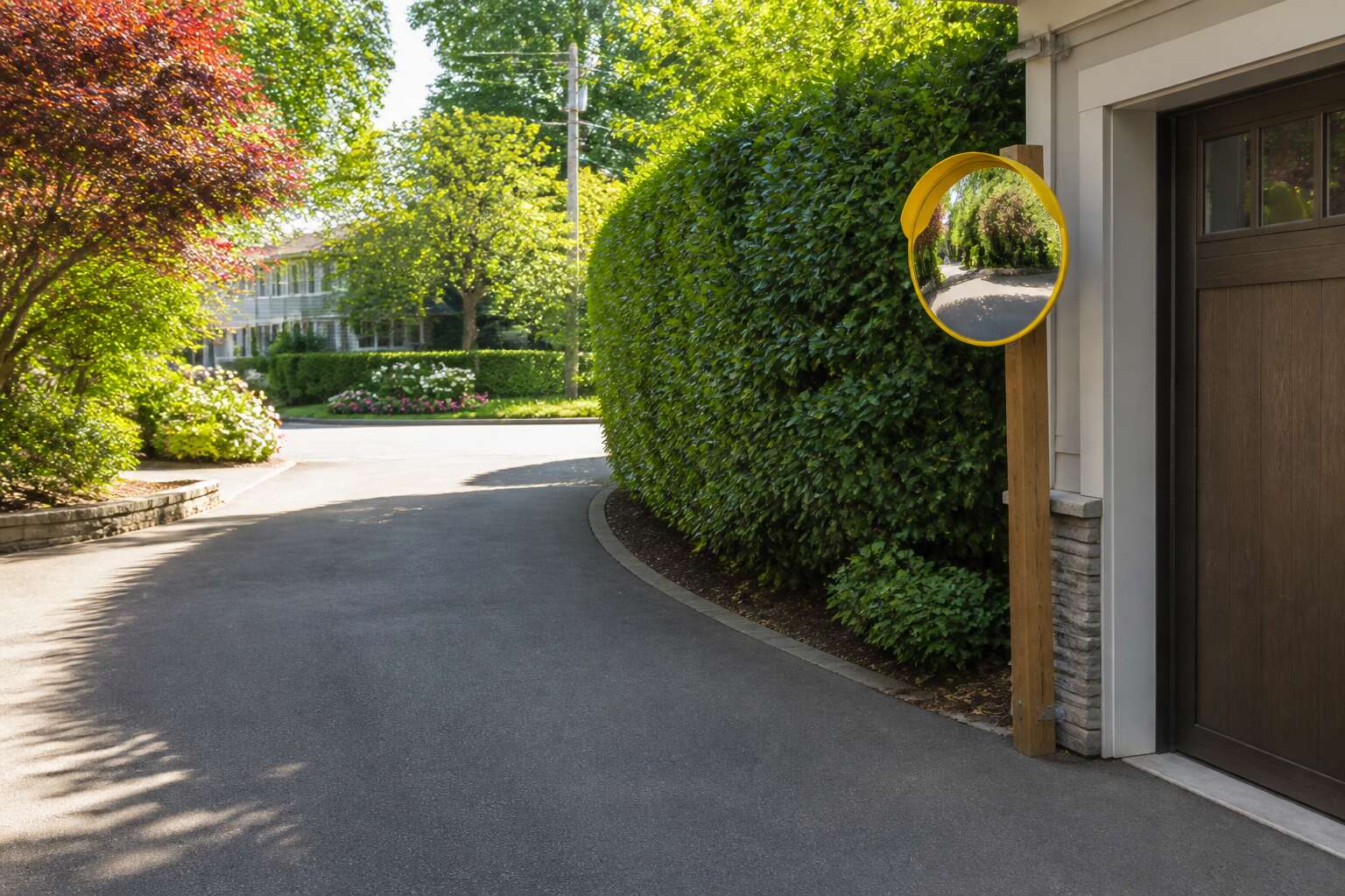 blind spot driveway paving